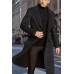 Men's Long Trench Coat Woolen Coat