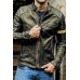 Men's Artificial Leather Jacket