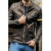 Men's Artificial Leather Jacket